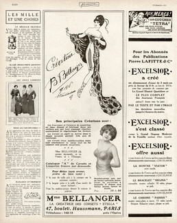Bellanger (Corsetmaker) 1913 Corset, Brassiere