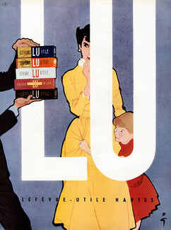 LU (Lefèvre-Utile) 1952 René Gruau (Large)