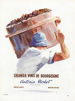 Antonin Rodet Bourgogne 1948 Mercurey
