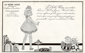 Au Bébé Rose (J. Denouille) 1923 Jean Ray, Girl, Toys