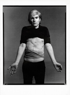 Richard Avedon 1987 Andy Warhol Portrait (1969)