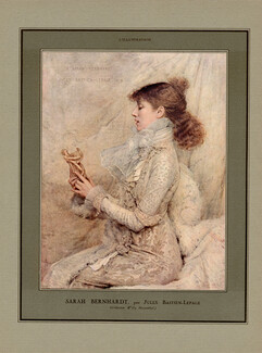 Jules Bastien-Lepage 1922 Sarah Bernhardt Portrait