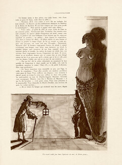Guy Arnoux 1924 La Sirène de Kerdren, Mermaid