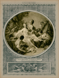 François Boucher 1924 La Toilette de Vénus, L'Illustration