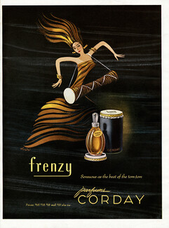 Corday (Perfumes) 1945 Bobri, Frenzy