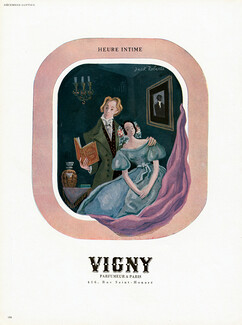 Vigny (Perfumes) 1947 Heure Intime, Jack Roberts
