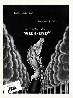 Marcel Franck (Perfumes) 1953 Week-End, Suzanne Reymond