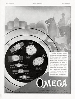 Omega 1930 Hunting