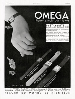 Omega (Watches) 1934 Model Staybrite, Photo Laure Albin Guillot