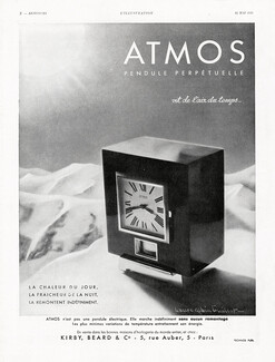 Atmos 1932 Pendulum Laure Albin Guillot Jaeger-leCoultre