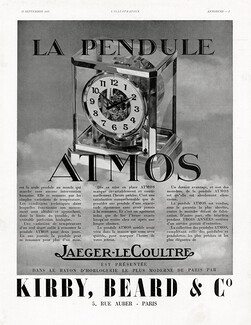 Atmos 1939 Pendule Jaeger-Lecoultre