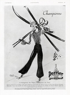 Perrier 1936 Championne, Jean-Gabriel Domergue