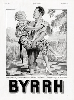 Byrrh 1934 Lovers, Léonnec