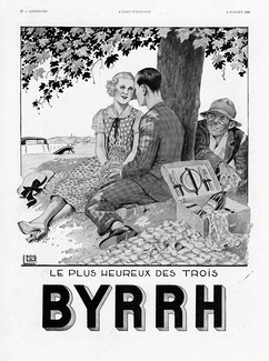 Byrrh 1932 Lovers, Léonnec
