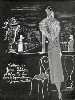 Jean Patou 1939 Tailleur, Jacques Maillet, André Dignimont