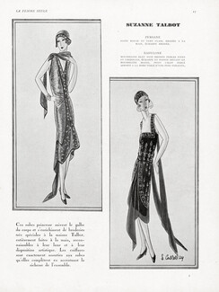 Suzanne Talbot (Couture) 1929 Robes Princesse