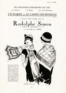 Rodolphe Simon et Fils 1924 Echarpe, R. Drivon