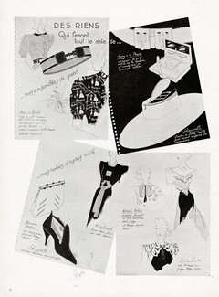 Schiaparelli (Fashion Goods) 1937 Madeleine de Rauch, Henry à la Pensée