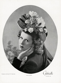 Gabrielle (Millinery) 1943