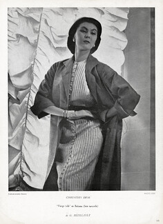 Christian Dior 1950 Pétillault, Alla Ilchun, Photo Joly