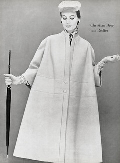 Christian Dior 1959 Manteau Rodier