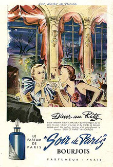 Bourjois 1937 Soir de Paris, Hotel Ritz