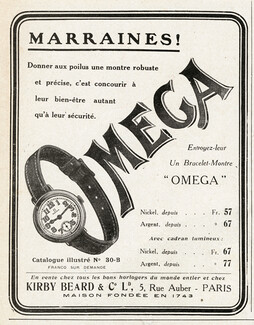 Omega (Watches) 1917 Marraines !