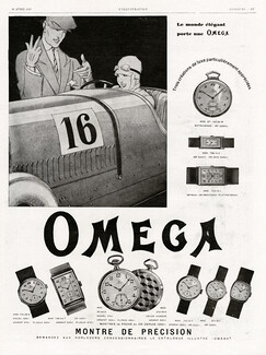 Omega (Watches) 1929 René Vincent, Automobile