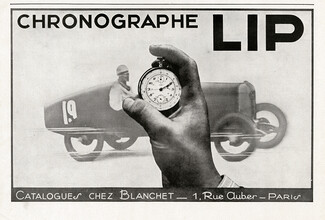 Lip 1929 Chronographe, Racing car