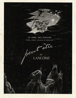 Lancôme (Perfumes) 1940 Peut être, Christmas, E-M Pérot