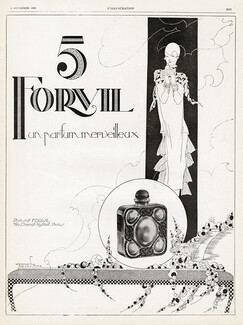 Forvil (Perfumes) 1926 "5" Paul Dufau (L)