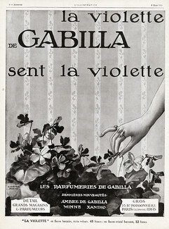 Gabilla (Perfumes) 1913 La Violette (L)