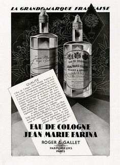Roger & Gallet 1928 Jean-Marie Farina