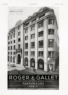 Roger & Gallet 1932 Nouvel Immeuble, 62 Faubourg Saint-Honoré