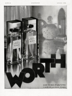 Worth (Perfumes) 1931 Bath mixture, Huile d'Algues Photo Kollar