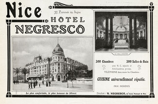 Hotel Negresco 1913 Nice