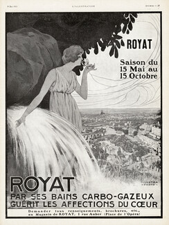Royat 1914 Bains Carbo-Gazeux