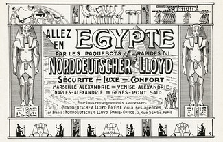 Norddeutscher Lloyd 1914 Egypt