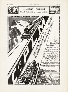 PLM (Train Company) 1925 Train, Barbey