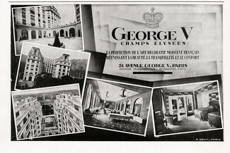 Hotel George V 1929