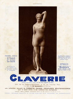 Claverie 1936 Girdle, Photo Bernes et Marouteau