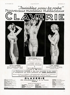 Claverie 1934 Girdles