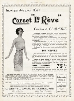 Claverie (Corsetmaker) 1924 Le Rêve