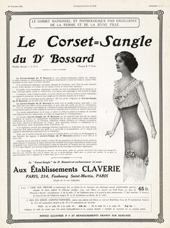 Claverie 1912 Corset-sangle du Dr Bossard