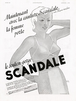 Scandale 1936 Bra Girdle M.S de Saint Marc
