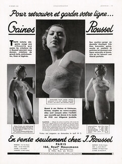 Gaines Roussel 1935 Bra, Corselets