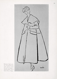 Balenciaga 1948 Great coat, Louis Moles