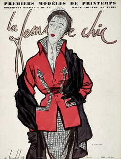 L. Mendel 1949 La Femme Chic Cover, Pierre Louchel