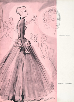 Marcelle Chaumont (Couture) 1948 Irwin Crosthwait