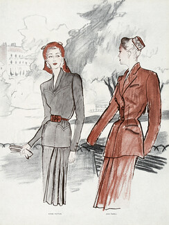 Bernard Blossac 1946 Renée Patton & Jean Farell